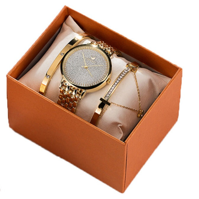 Zontifa Horloge Set Dames met 2 Armbanden